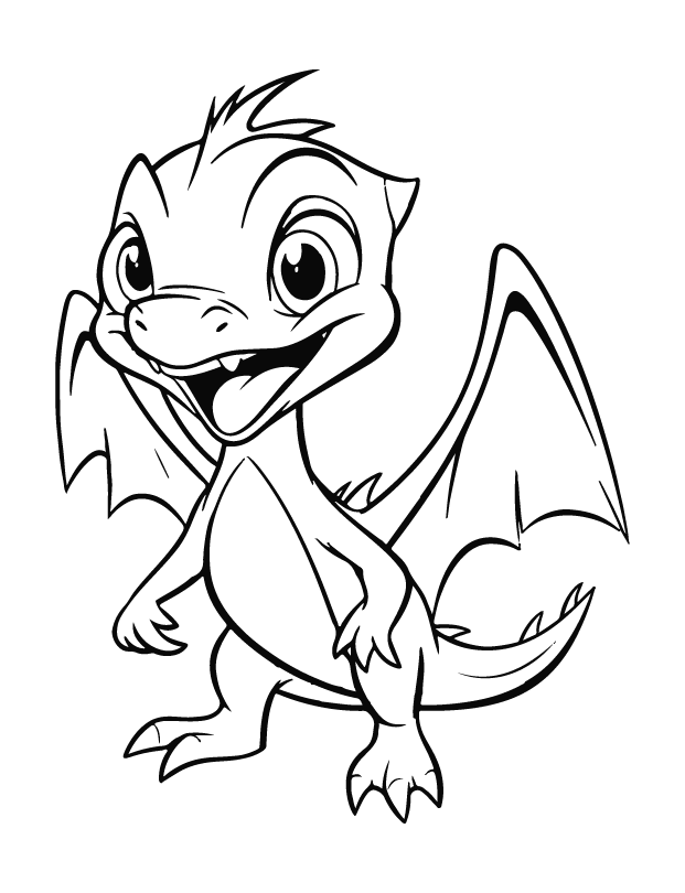 dinosaur coloring page