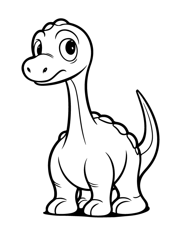 dinosaur coloring page